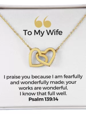 2 Interlocking Heart - To My Wife
