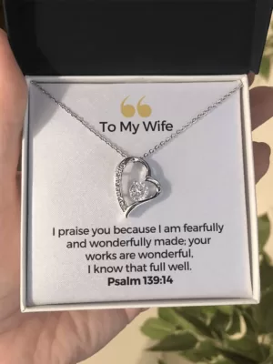 2 Forever Love Necklace - To My Wife