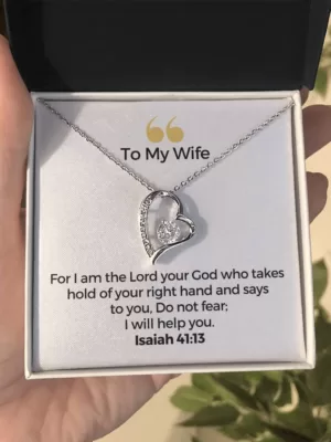 1 Forever Love Necklace - To My Wife