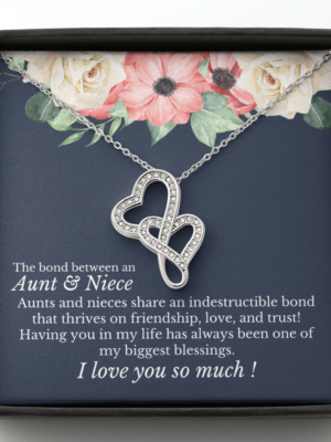 Aunt and Niece Necklace, Special Niece Necklace, Aunt and Niece Gift, Niece Keepsakes, Gift for Niece from Aunt, Auntie to Niece Jewelry