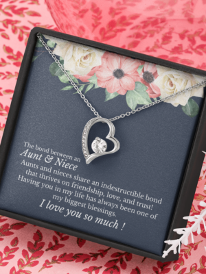 Aunt and Niece Necklace, Special Niece Necklace, Aunt and Niece Gift, Niece Keepsakes, Gift for Niece from Aunt, Auntie to Niece Jewelry