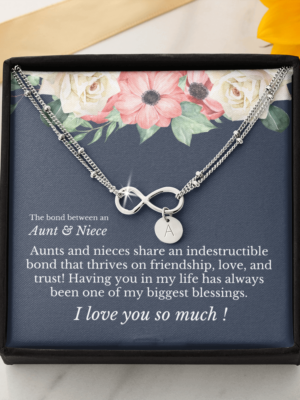 Aunt and Niece Necklace, Special Niece Necklace, Aunt and Niece Gift, Niece Keepsakes, Gift for Niece from Aunt, Auntie to Niece Jewelry