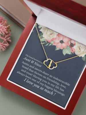 Aunt and Niece Necklace, Special Niece Necklace, Aunt and Niece Gift, Niece Keepsakes, Gift for Niece from Aunt, Auntie to Niece Jewelry