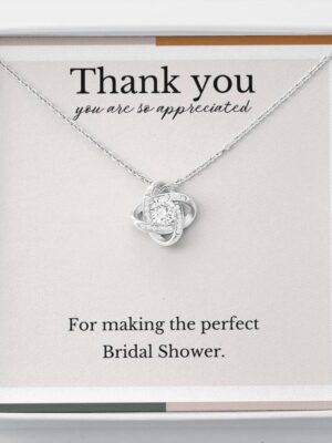 Bridal Shower Hostess gift, Thank you gift for bridal shower hostess, Thank you gift for women, hostess gift ideas, Gold filled, Silver