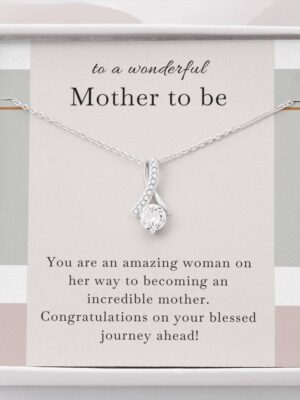 Congratulations Pregnancy Gift, New mom Gift, mom to be Jewelry, Mama to be Gift, New Mom Card, New Mom Jewelry