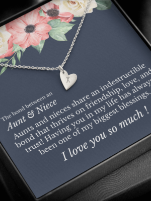 Aunt and Niece Necklace, Special Niece Necklace, Aunt and Niece Gift, Niece Keepsakes, Gift for Niece from Aunt, Auntie to Niece Jewelry
